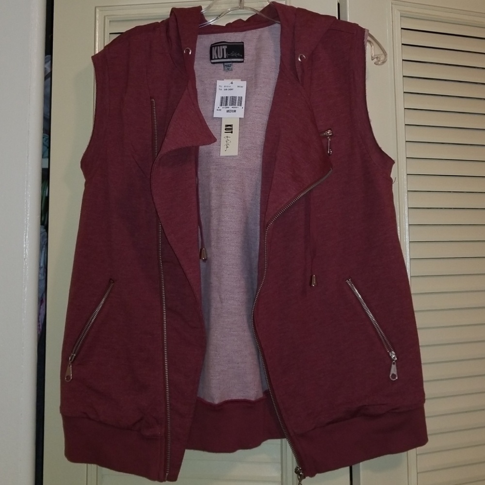 "Elisa" Sweatshirt Vest by Kut from the Kloth